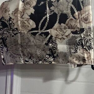 Vintage St. John 100% Silk Scarf Elegant Regal